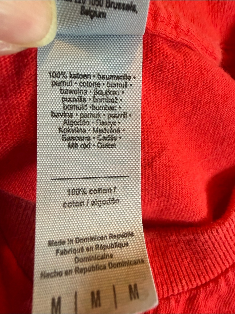 Men’s McDonald's Red Graphic 'El Spicy Menu' Tee with Yellow Arches Size Medium - Picture 6 of 6